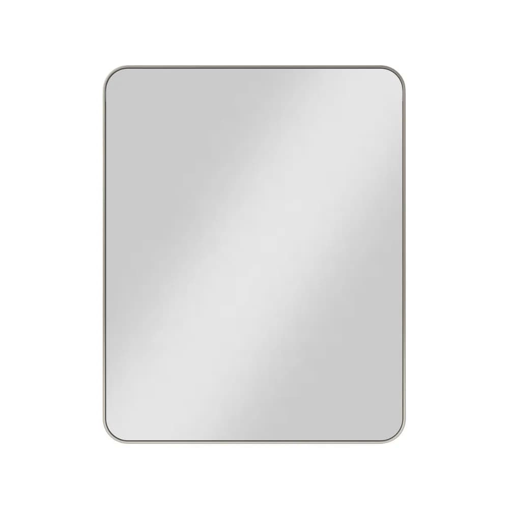 24" Rounded Rectangle Metal Frame Mirror