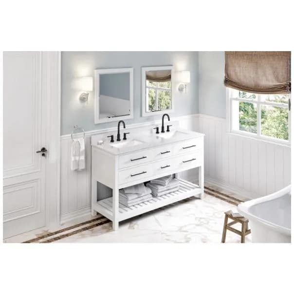 60" Wavecrest Double Vanity