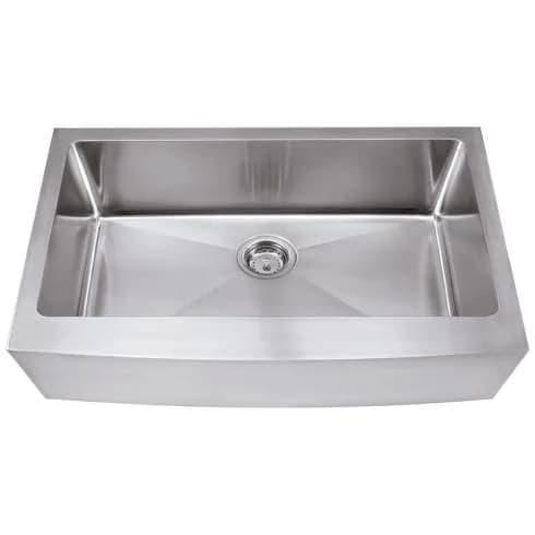16-Gauge Stainless Steel Apron-Front/Farmhouse Sink